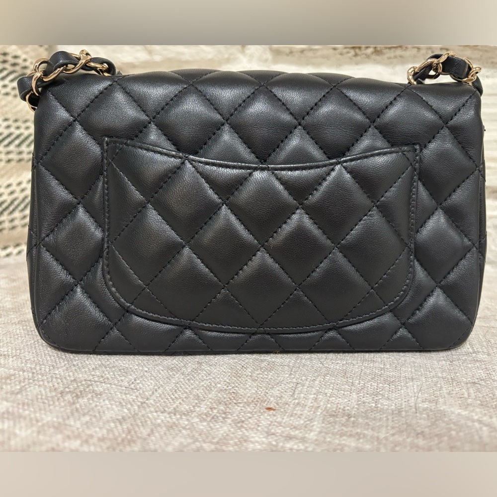 SOLD Chanel Black Mini Rectangular - Picture 4 of 16